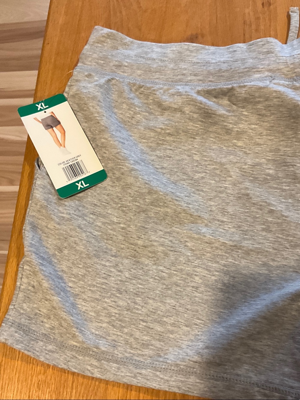 NWT Lot of 3 casual drawstring Pull-On Shorts  different shades of grey - Picture 9 of 10